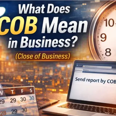 What Does COB Mean in Business?